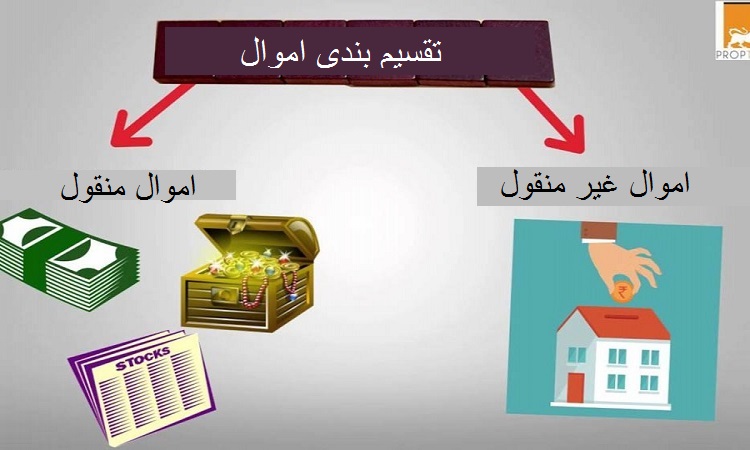 اموال منقول و غیر منقول چیست؟